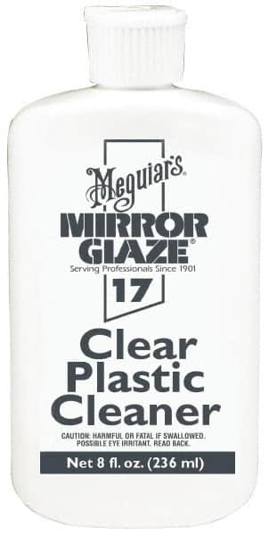 Mirror Glaze - Automotive Clear Plastic Cleaner - 8 oz Bottle - A1 Tooling