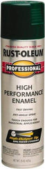 Rust-Oleum - Hunter Green, Gloss, Rust Proof Enamel Spray Paint - 14 Sq Ft per Can, 15 oz Container, Use on Multipurpose - A1 Tooling