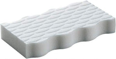 Mr. Clean - 2.4" Long x 4.6" Wide x 0.7" Thick Eraser - Medium-Duty, White - A1 Tooling