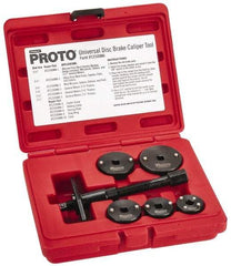 Proto - 7 Piece Automotive Disc Brake Caliper Tool Kit - A1 Tooling