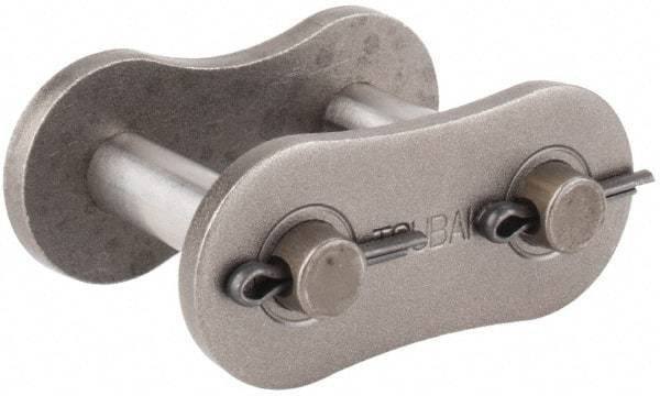 U.S. Tsubaki - 1-1/2" Pitch, ANSI 120, Cottered Roller Chain Connecting Link - For Use with Single Strand Chain - A1 Tooling