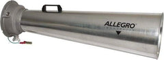 Allegro - 44-1/4 Inch Long, Galvanized Steel Venturi Style Pneumatic Blowers - 1 Inch NPT, 11-1/4 Inch Base Diameter, 12-1/2 Inch Face Diameter - A1 Tooling