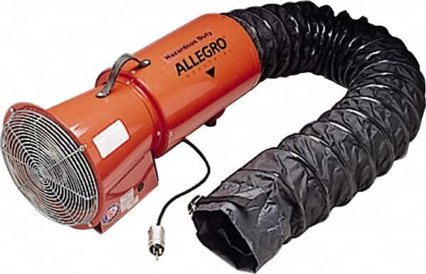 Allegro - 13" Inlet, Direct Drive, 890 CFM, Blower - 3.3 Amp Rating, 115 Volts, 3,250 RPM - A1 Tooling