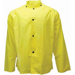 Neese - Size L Yellow Rain & Flame Resistant/Retardant Rain Jacket - A1 Tooling