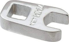 Proto - 7mm 1/4" Drive Chrome Crowfoot Wrench - 33/64" Head Diam x 0.218" Head Thickness, 0.93" OAL - A1 Tooling