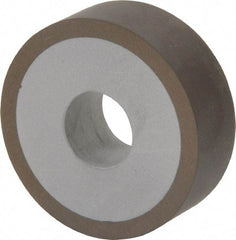 Norton - 1-1/2" Diam x 1/2" Hole x 1/2" Thick, Surface Grinding Wheel - Diamond, Type 1A1, Fine Grade, Resinoid Bond - A1 Tooling