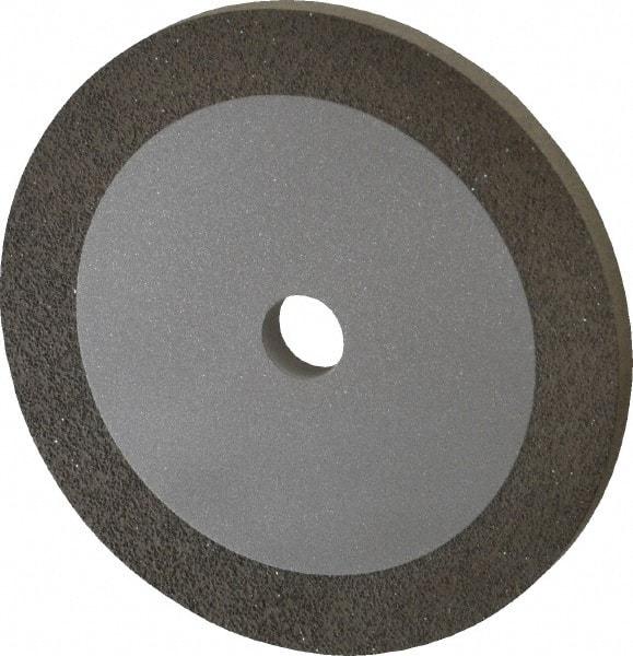 Norton - 2" Diam x 1/4" Hole x 1/8" Thick, 100 Grit Surface Grinding Wheel - Diamond, Type 1A1, Fine Grade, Resinoid Bond - A1 Tooling