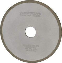 Norton - 7" Diam x 1-1/4" Hole x 1/4" Thick, 180 Grit Surface Grinding Wheel - Diamond, Type 1A1, Very Fine Grade, Resinoid Bond - A1 Tooling