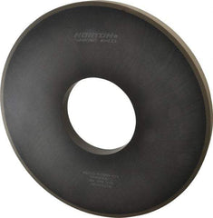 Norton - 14" Diam x 5" Hole x 1" Thick, 120 Grit Surface Grinding Wheel - Diamond, Type 1A1, Fine Grade, Resinoid Bond - A1 Tooling