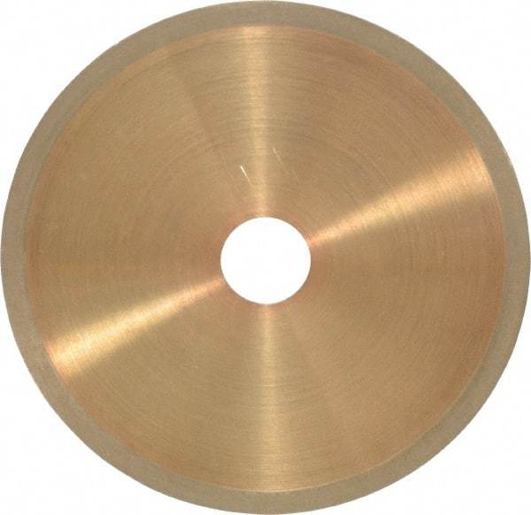 Norton - 3" Diam x 1/2" Hole, 150 Grit Surface Grinding Wheel - Diamond, Medium Grade - A1 Tooling