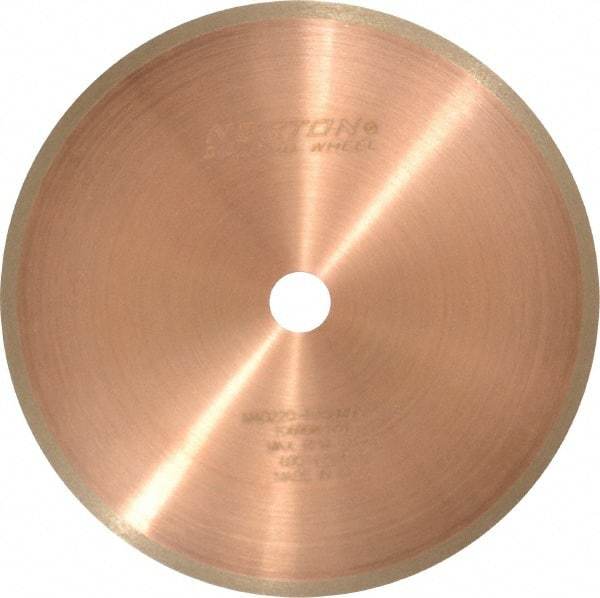 Norton - 5" Diam x 1/2" Hole, 220 Grit Surface Grinding Wheel - Diamond, Type 1A1R, Fine Grade - A1 Tooling