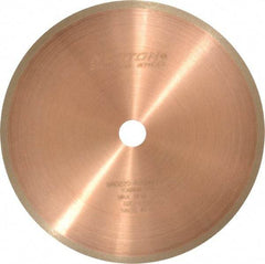 Norton - 5" Diam x 1/2" Hole, 220 Grit Surface Grinding Wheel - Diamond, Type 1A1R, Fine Grade - A1 Tooling