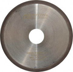 Norton - 6" Diam x 1-1/4" Hole, 220 Grit Surface Grinding Wheel - Diamond, Type 1A1R, Fine Grade - A1 Tooling