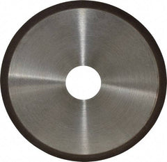 Norton - 6" Diam x 1-1/4" Hole, 100 Grit Surface Grinding Wheel - Type 1A1R, Coarse Grade - A1 Tooling