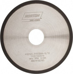 Norton - 6" Diam x 1-1/4" Hole, 120 Grit Surface Grinding Wheel - Type 1A1R, Coarse Grade - A1 Tooling