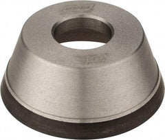 Norton - 3-3/4" Diam, 1-1/4" Hole Size, 1-1/2" Overall Thickness, 120 Grit, Type 11 Tool & Cutter Grinding Wheel - Fine Grade, CBN, Resinoid Bond - A1 Tooling