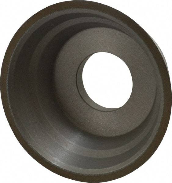 Norton - 3-3/4" Diam, 1-1/4" Hole Size, 1-1/2" Overall Thickness, 150 Grit, Type 11 Tool & Cutter Grinding Wheel - Very Fine Grade, CBN, Resinoid Bond - A1 Tooling