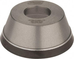 Norton - 3-3/4" Diam, 1-1/4" Hole Size, 1-1/2" Overall Thickness, 180 Grit, Type 11 Tool & Cutter Grinding Wheel - Very Fine Grade, Diamond, Resinoid Bond - A1 Tooling