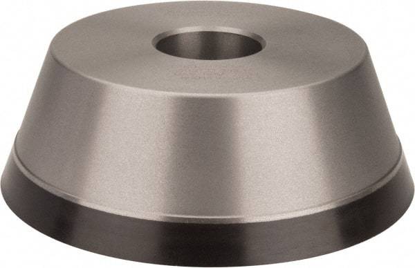 Norton - 5" Diam, 1-1/4" Hole Size, 1-3/4" Overall Thickness, 180 Grit, Type 11 Tool & Cutter Grinding Wheel - Very Fine Grade, Diamond, Resinoid Bond - A1 Tooling