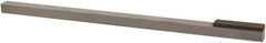 Norton - Very Fine, 1" Length of Cut, Single End Diamond Hone - 220 Grit, 1/4" Wide x 1/4" High x 6" OAL - A1 Tooling