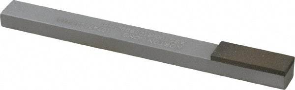 Norton - Fine, 1" Length of Cut, Single End Diamond Hone - 100 Grit, 3/8" Wide x 1/4" High x 4" OAL - A1 Tooling