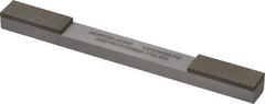 Norton - Very Fine & Extra Fine, 1" Length of Cut, Double End Diamond Hone - 150 & 320 Grit, 3/8" Wide x 1/4" High x 4" OAL - A1 Tooling