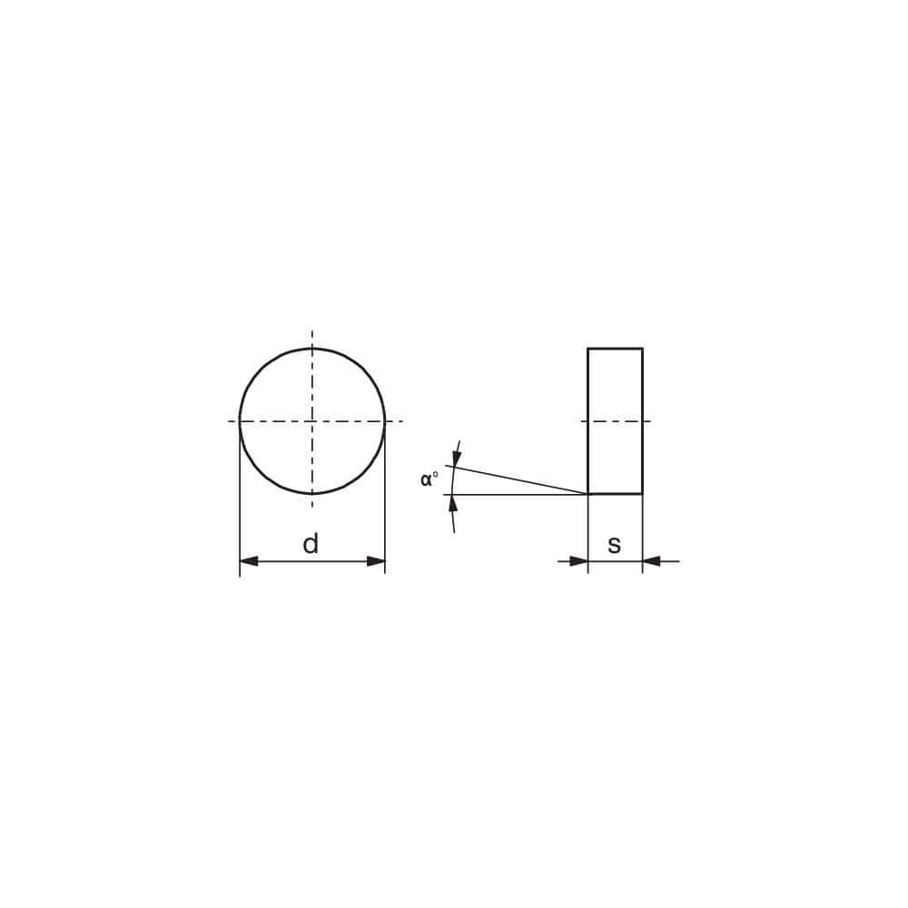 Milling Insert:  RPGN 120400EN CTIS710,  CTIS710,  Ceramic N/A Finish,  1.0000″ OAW