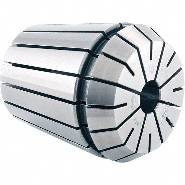 Techniks - 0.586 to 0.625" ER50 Collet - 0.0002" TIR, 2.36" OAL, 2.05" Overall Diam - Exact Industrial Supply