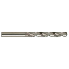 #46 Dia. × 2.06 mm Shank × 24 mm Flute Length × 49 mm OAL, 118°, Bright, Solid Carbide Drill