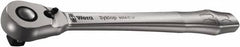 Wera - 1/2" Drive Slim Line Head Quick-Release Ratchet - Satin Finish, 281mm OAL, 76 Gear Teeth, Ergonomic Handle, Reversible Head - A1 Tooling