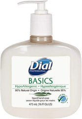 Dial - 16 oz Pump Bottle Liquid Soap - White Pearlescent, Rosemary & Mint Scent - A1 Tooling