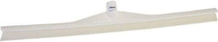 Vikan - 27.56" Rubber Blade Floor Squeegee - Single Edge, White, Plastic Holder - A1 Tooling