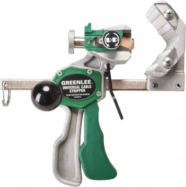 Greenlee - 1/2" to 3" Capacity Cable Wire Stripper - 1/2" Min Wire Gage - A1 Tooling