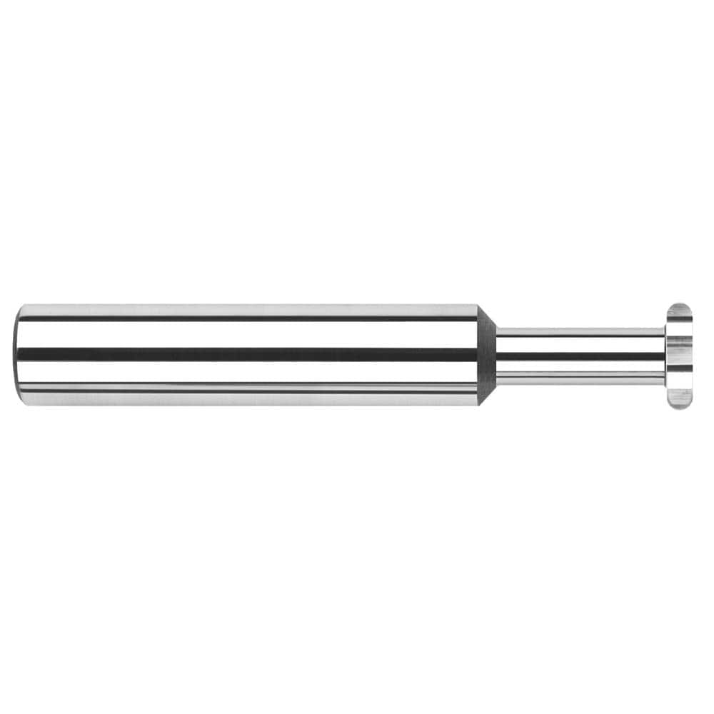 Harvey Tool - 5/16" Cut Diam, 0.04" Cut Width, 5/16" Shank, Straight-Tooth Woodruff Keyseat Cutter - Exact Industrial Supply