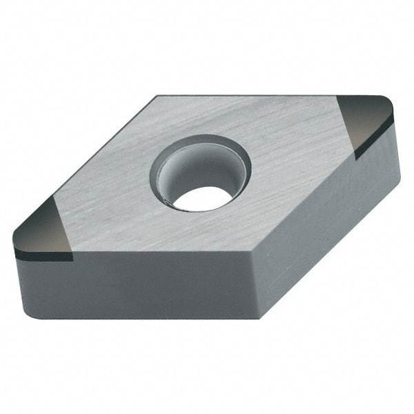 Walter - DNMA441 Grade WCB50 CBN Turning Insert - Uncoated, 55° Diamond, 1/2" Inscr Circle, 1/4" Thick, 1/64" Corner Radius - A1 Tooling