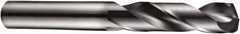 DORMER - 4mm 140° Spiral Flute Solid Carbide Screw Machine Drill Bit - TiAlN Finish, Right Hand Cut, 24mm Flute Length, 66mm OAL, Four Facet Split Point, Straight Shank - A1 Tooling