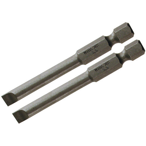 6.5MM 70MM OAL SLOT POWER BIT 2/PK - A1 Tooling