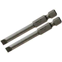 2.5MM 70MM OAL SLOT POWER BIT 2/PK - A1 Tooling