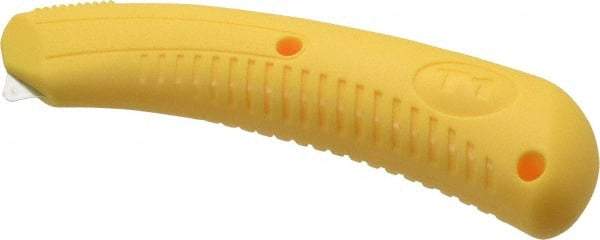 PHC - Fixed Film Cutter - 1/4" Blade, Yellow Ergonomic Grip Handle, 1 Blade Included - A1 Tooling