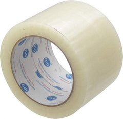 Intertape - 3" x 110 Yd Clear Rubber Adhesive Sealing Tape - Polypropylene Film Backing, 1.85 mil Thick, 27 Lb Tensile Strength, Series 7100 - A1 Tooling