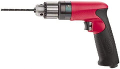 Sioux Tools - 1/4" Keyed Chuck - Pistol Grip Handle, 6,000 RPM, 11.8 LPS, 25 CFM, 0.6 hp - A1 Tooling