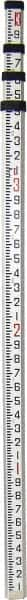 Johnson Level & Tool - Optical Level Aluminum Grade Rod - 4 Sections, 13 Ft. Overall Length - A1 Tooling