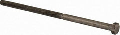 Value Collection - 5/16-18 UNC, 7" Length Under Head Hex Head Cap Screw - Partially Threaded, Grade 18-8 Stainless Steel, Uncoated, 1/2" Hex - A1 Tooling