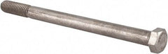 Value Collection - 7/16-14 UNC, 6" Length Under Head Hex Head Cap Screw - Partially Threaded, Grade 18-8 Stainless Steel, Uncoated, 5/8" Hex - A1 Tooling