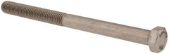 Value Collection - 1/2-13 UNC, 6-1/2" Length Under Head Hex Head Cap Screw - Partially Threaded, Grade 18-8 Stainless Steel, Uncoated, 3/4" Hex - A1 Tooling