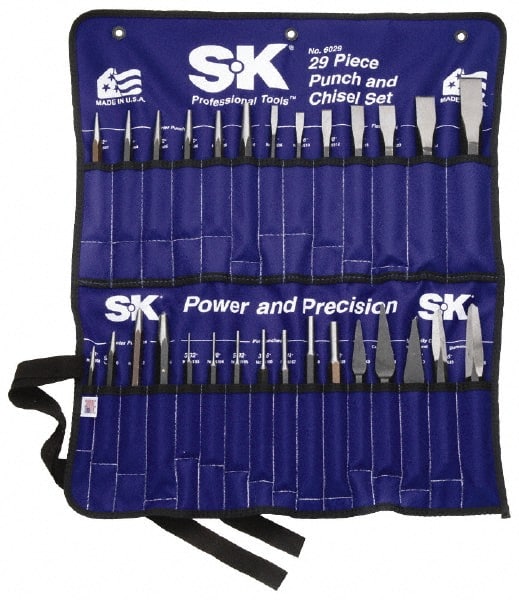 SK - 29 Piece Punch & Chisel Set - A1 Tooling