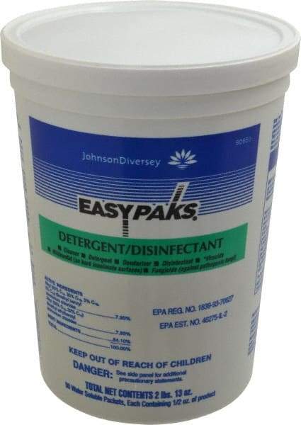 Easy Paks - 0.5 oz Packet All-Purpose Cleaner - Detergent Disinfectant, Unscented - A1 Tooling