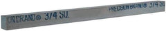 Made in USA - 12" Long x 3/4" High x 3/4" Wide, Zinc-Plated Key Stock - Low Carbon Steel - A1 Tooling