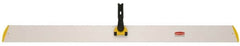 Rubbermaid - 48.1" Long x 3-1/2" Wide Aluminum Dust Mop Frame - Yellow, Quick Connect - A1 Tooling