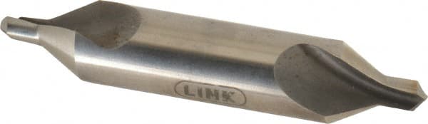 Hertel - #7 Plain Cut 60° Incl Angle High Speed Steel Combo Drill & Countersink - A1 Tooling